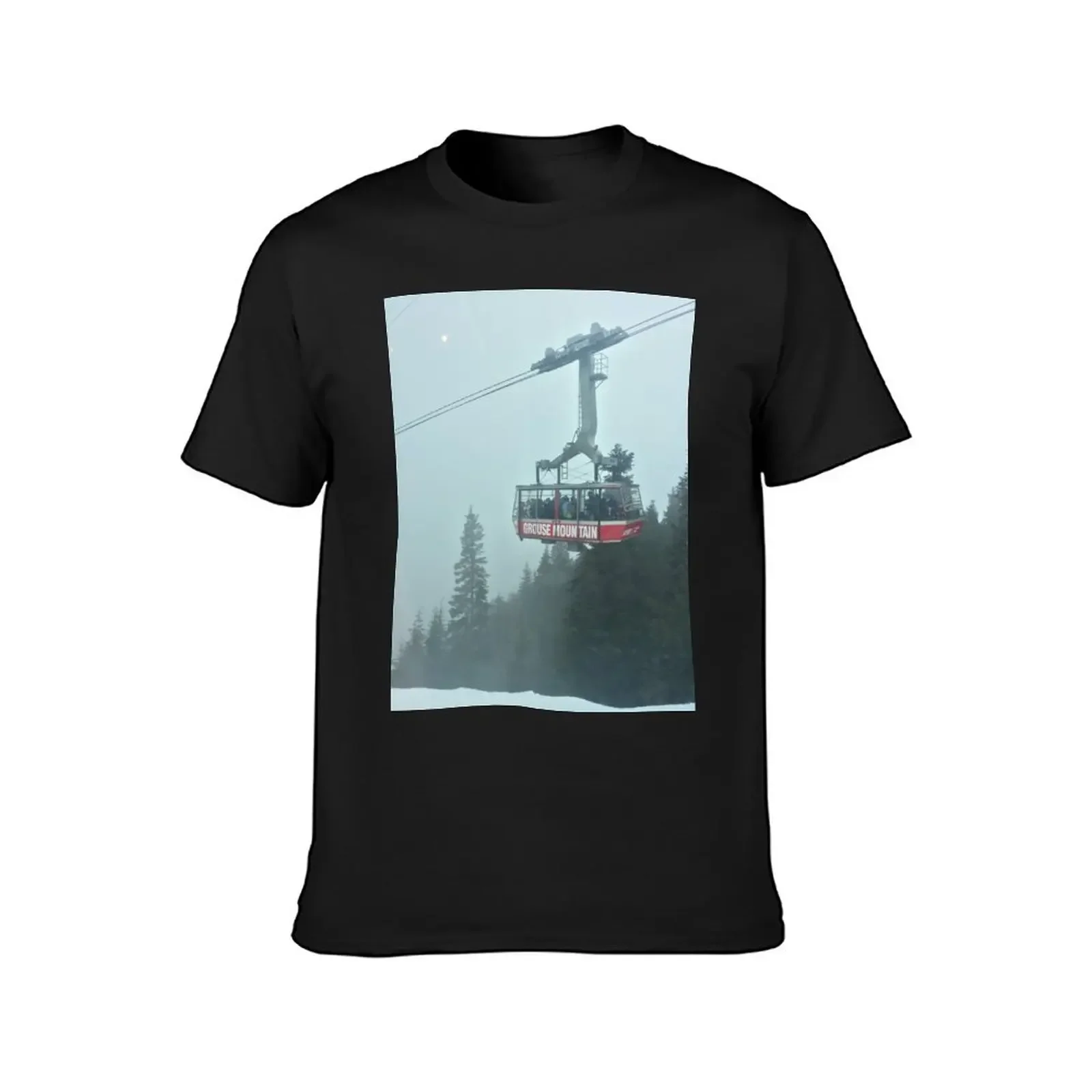 Grouse Mountain Gondola T-Shirt customs design your own anime figures t shirt men