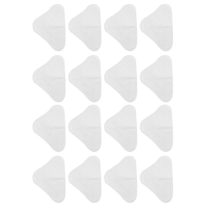 

T83C-16 Pcs Of Replacement Steam Mop Microfiber Cloth Pad For H2O X5 Mop Triple-Cornered Mop