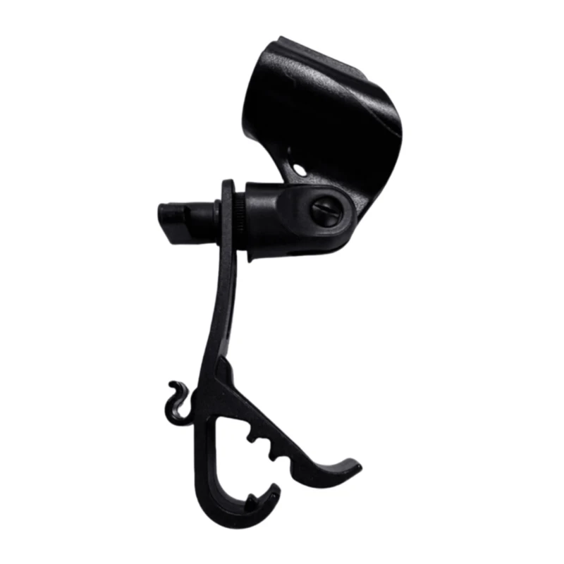 Drum Rims Mount Clamp Height Adjustable Mic Clip Stand Drum Microphone Clip Holder Replacement Microphone Mount Enduring