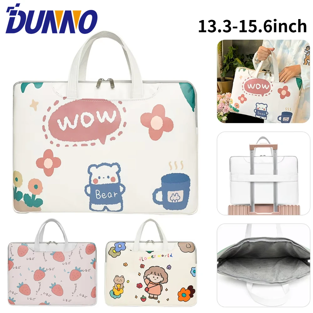 Funda para ordenador portátil 13,3 14 15,6 pulgadas bolsa para portátil Macbook HP Dell Acer maletín de ordenador a prueba de golpes funda de viaje de negocios