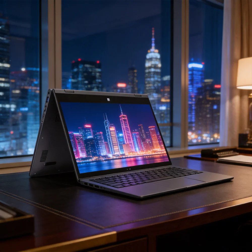 

14-Inch YOGA Mini 2-in-1 Convertible Laptop - Intel N95 Processor, 12GB RAM + 1TB SSD, 2.5K Full Touch Display, 360° Flip Design