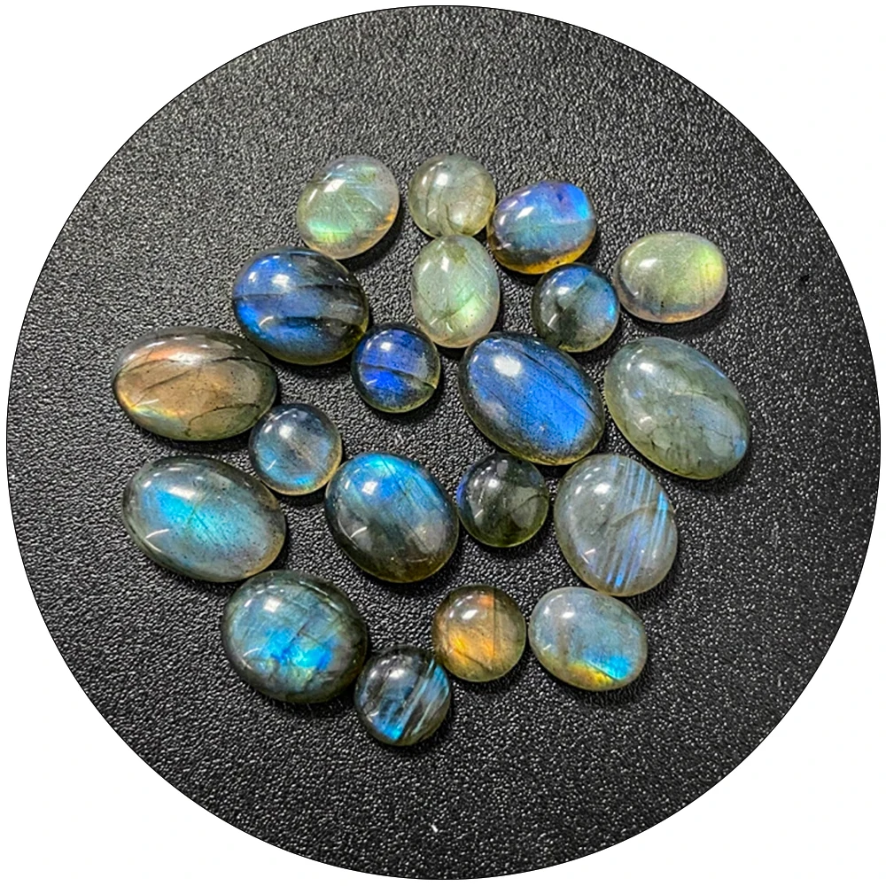 Women's Labradorite 925 Silver Ring with Rainbow Light, Gift