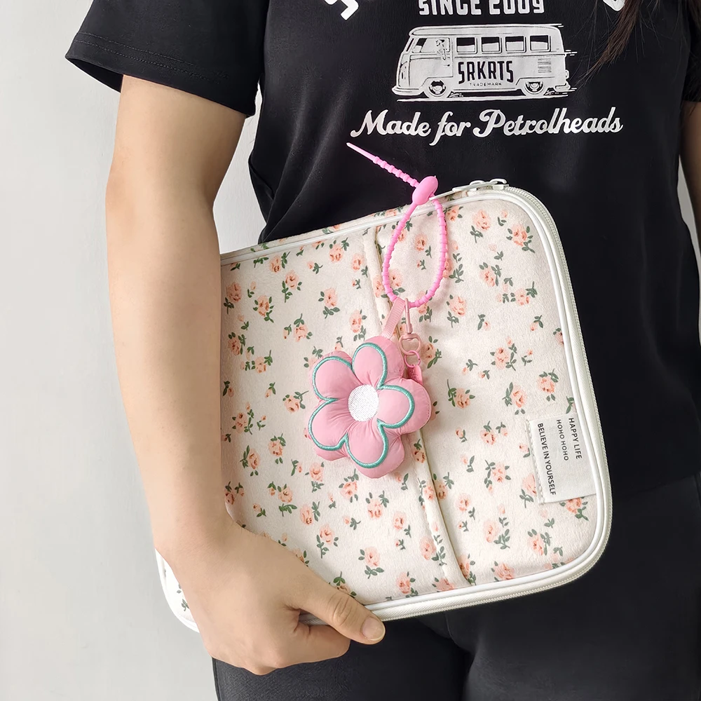 Capa protetora para laptop compatível com HP MI Macbook 11 13-14 polegadas bolsa de pelúcia à prova de choque para laptop, bolsa protetora para tablet portátil