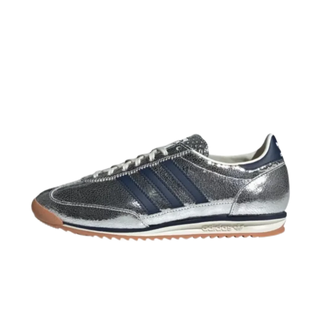 Adidas SL 72 OG Thin Sole Men's and Women's Sneakers Winter Lightweight Comfortable Casual Shoes Silver Retro Classic Shoes