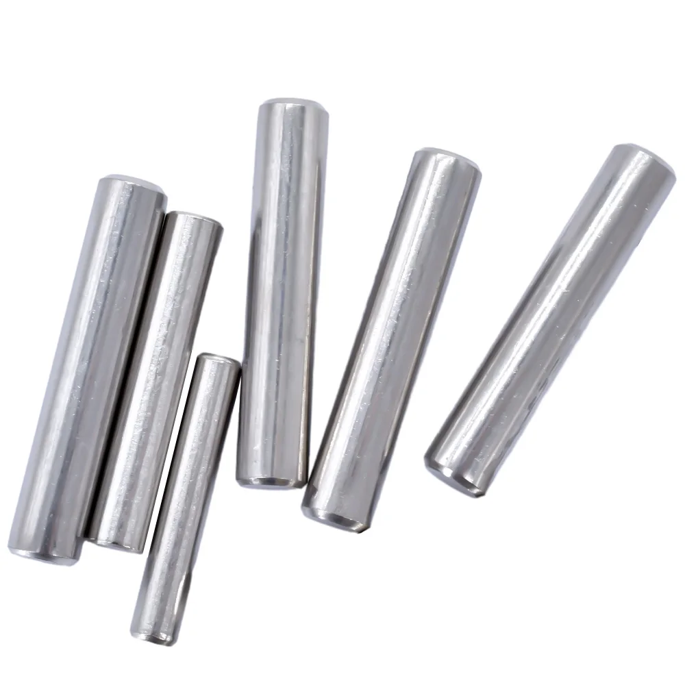 GB119 Cylindrical Locating Dowel Pin M1 M1.5 M2 M2.5 M3 M4 M5 M6 M8 M10 304 stainless steel Fixed Shaft Pins Round Solid Rod