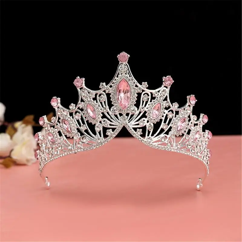 2025 New Practical Sturdy Alloy Tiaras Hair Ornament for Bride and Graduates Offering Comfort and Long Time Use Casual Wear