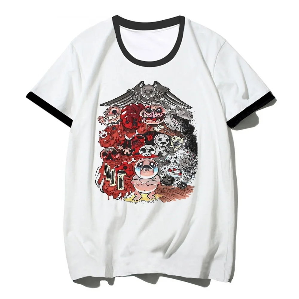 the Binding of Isaac t shirt girl meme kawaii Psychedelic dollette summer t-shirt alternative  streetwear japan gyaru funny