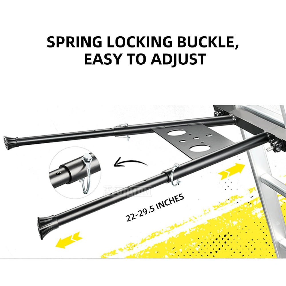Home Decoration with Extendable Legs Adjustable Ladder Bracket Stabilizer Wall Mounting Bracket