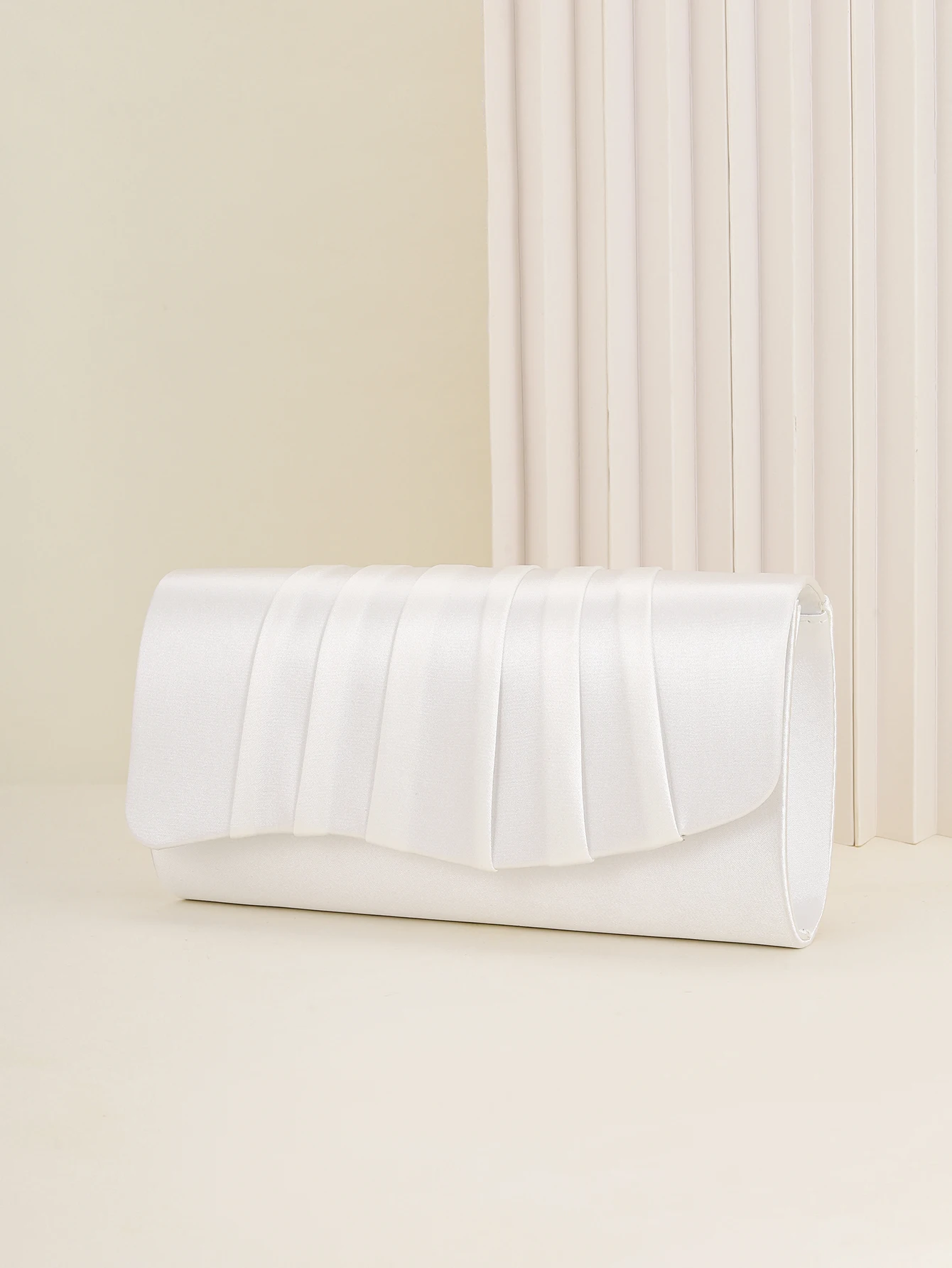 Damen-Dinner-Tasche, plissiert, einfarbig, Clutch, Party, Abendessen, Hochzeit, leicht, luxuriös, Umschlag, Abendtasche für Abschlussball, Abendessen/Bankett – Detail 19