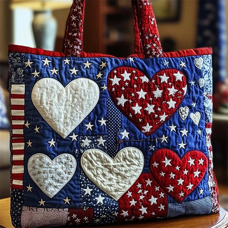 Novelty 3D Printed Quilted Women's Handbag Tote Bag Trendy Casual Shoulder Bag Shopping Bag Large Capacity Outdoor Travel Bags
