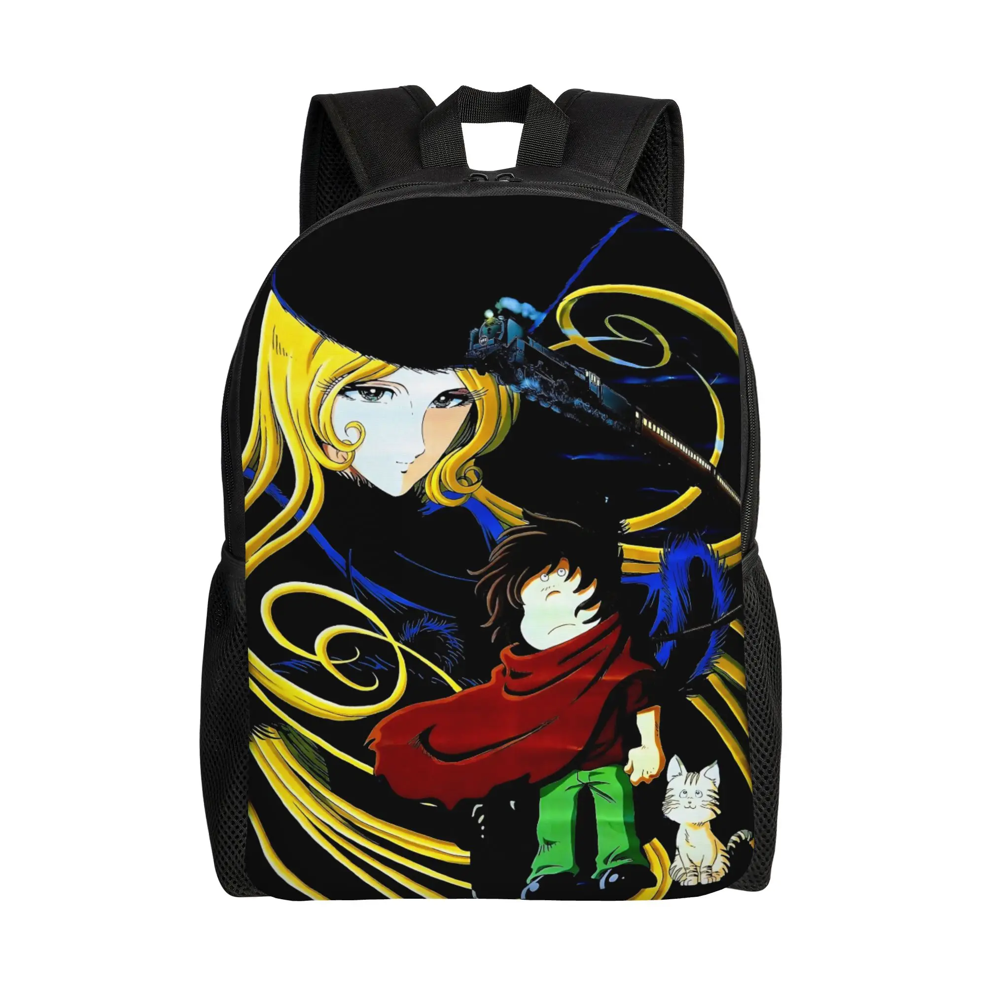 1Piece Backpack Golden New School Year Knapsack Outdoor  Tetsuro Hoshino Birthday Gift New Term Starts