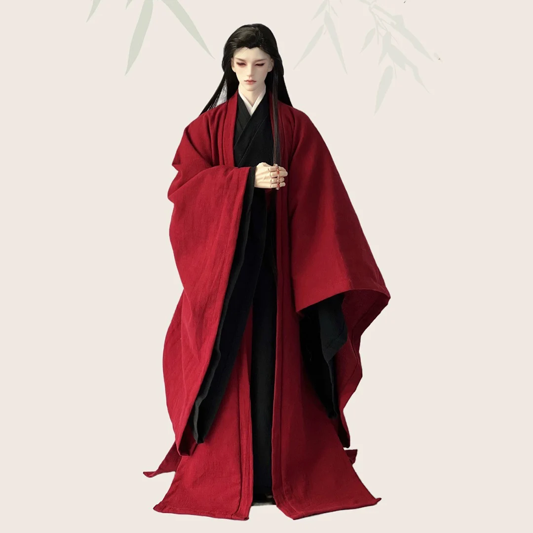 

1/3 Scale Ancient Costume BJD Clothes Chinese Hanfu Robe Samurai Outfit For BJD/SD POPO68 SSDF ID75 Uncle Doll Accessories C2490