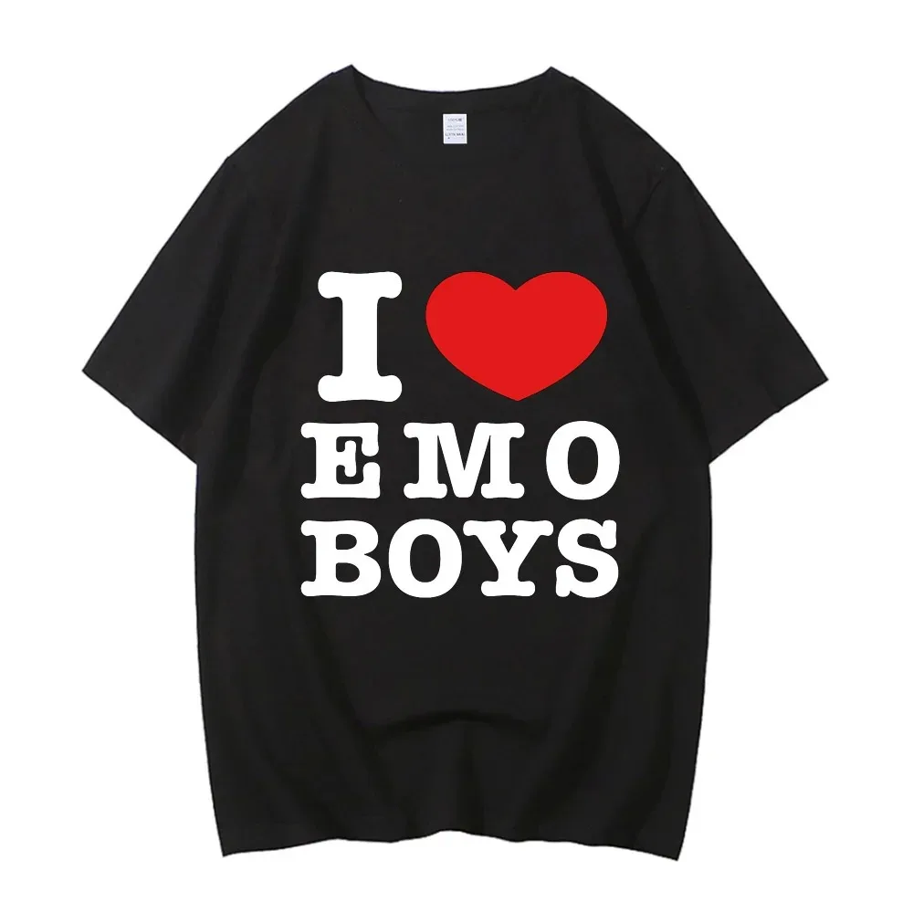 أنا أحب صديقتي تي شيرت مطبوع المرأة عادية طاقم الرقبة قصيرة الأكمام الصيف الملابس النسائية أنا أحب صديقي #5