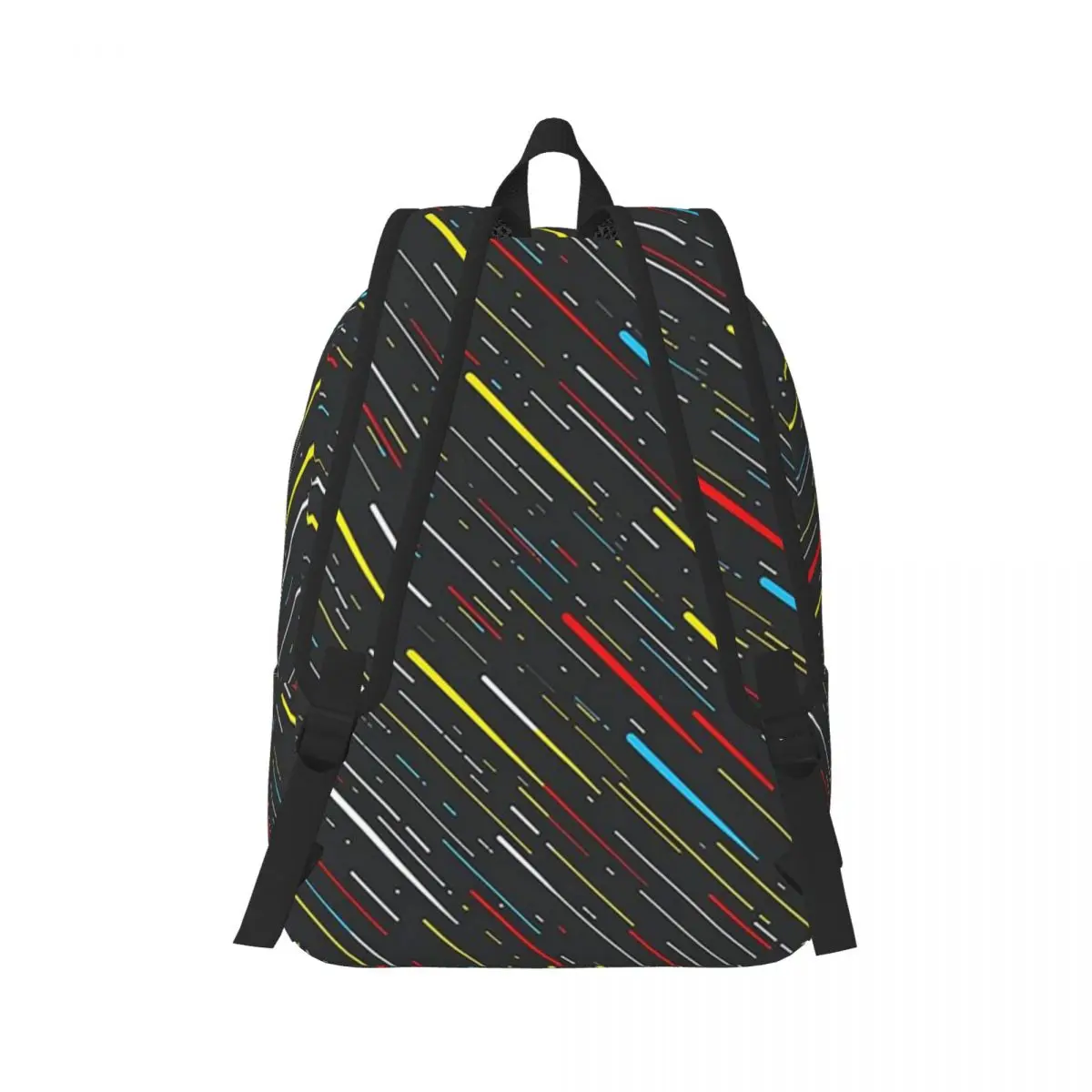 Cosmic Star Trails Pattern Backpack Student Boys Girls BookBag Kids School Bag Laptop Shoulder Bags for Men Women