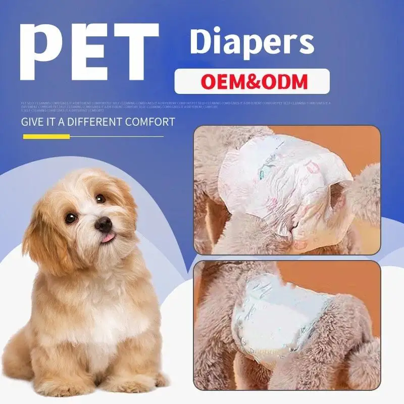 10Pcs Disposable Pet Diapers With Super Absorbent Core And Leak Proof Design Perfect For Small Medium Dogs Puppies Home Outdoor