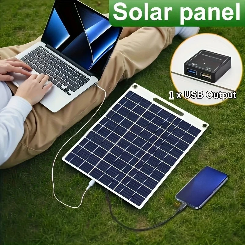 Polycrystalline 14W 5V Solar Panel Small Photovoltaic Power Generation System Open Circuit Voltage 20 Solar  Panel