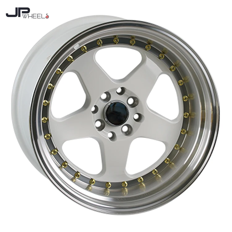 High Quality Custom 15 Inch 16 Inch 17x9 Inch PCD 5X114.3 4x100 Alloy Car Wheels For Five Star Shape #M3041