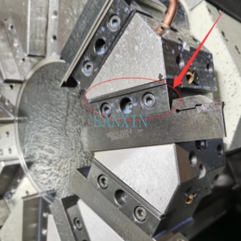 Imagem -05 - Torno Turning Tool Press Block Trilho Inclinado Cnc Fixture Tool Pad Torre Wedge