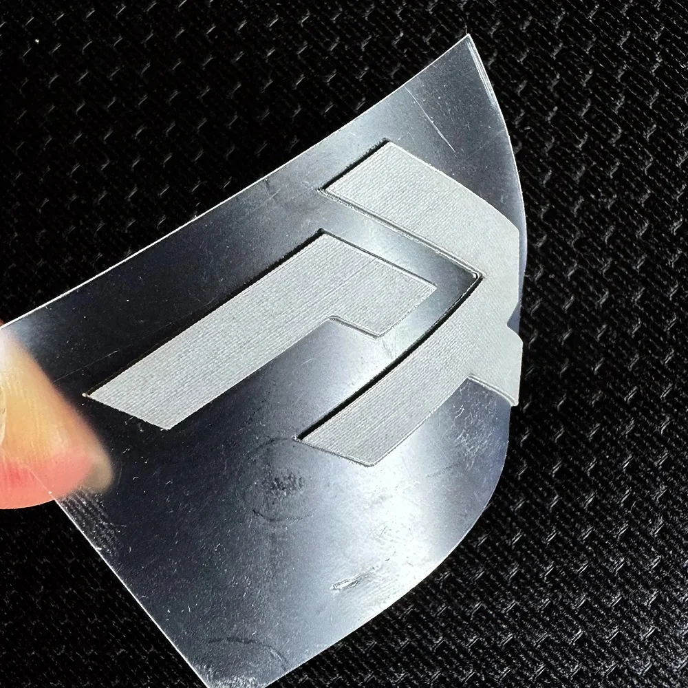 50 قطعة 1.0 مللي متر/0.5 مللي متر سميكة ثلاثية الأبعاد شخصية لينة الفينيل تسميات لوحة نقل الحرارة بقع غسل الملابس شعار الطباعة حسب الطلب #5