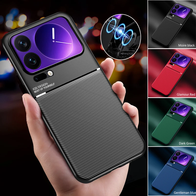 EUCAGR Luxus Original Stoßfest Fall Coque Für Xiaomi 17 Pro Max Magnet Shell zurück Fall Für Xiaomi 17 Pro Mi 17 Pro Zurück fall