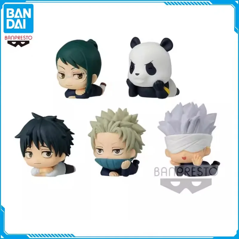 

BANDAI Original Jujutsu Kaisen Satoru Gojo 5t5 Zenin Maki Q Version Gashapon Toys Action Figure Model Collectibles Gift