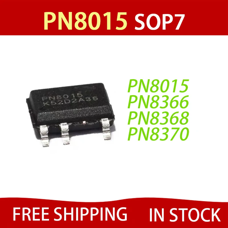 20pcs PN8015 PN8366 PN8368 PN8370 sop-7 Chipset New free shipping