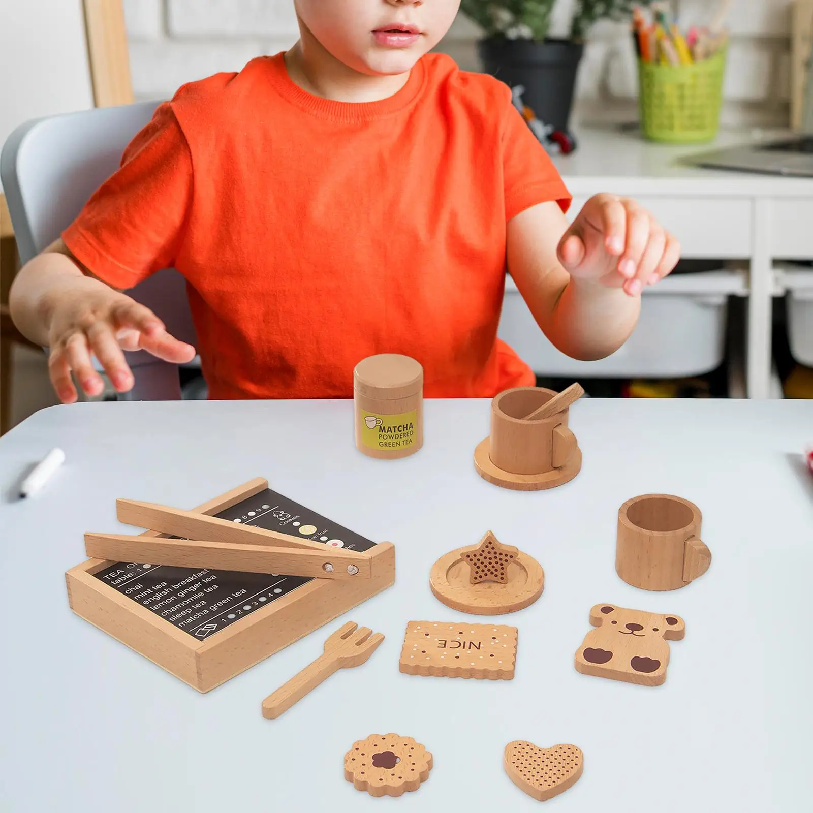 Servizio da tè Gioca con accessori da cucina per regali di Natale Regalo di compleanno Ragazzi Ragazze