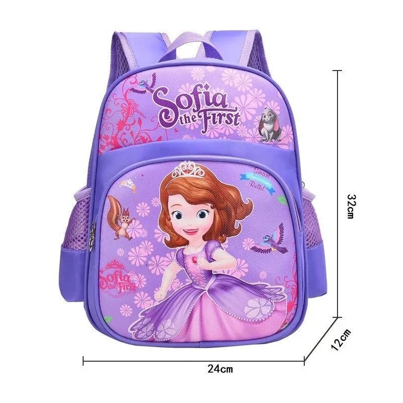 Frozen Backpack Elsa Anna Princess Cartoon Schoolbag Girls Backpack Children Primary School Schoolbag Travel Luggage Bag