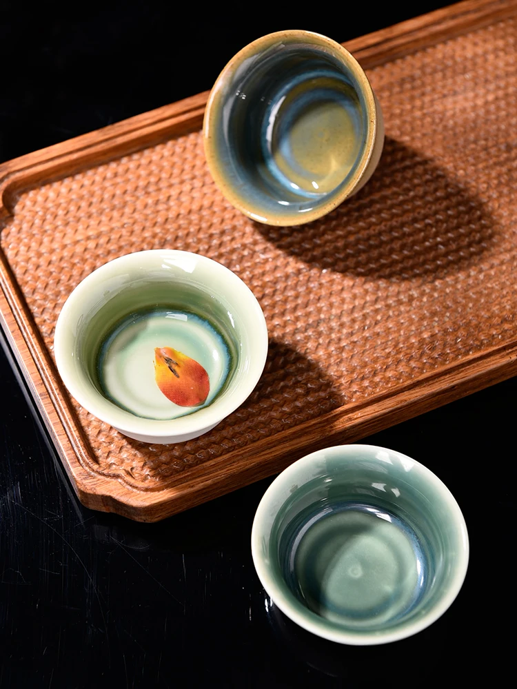 1180℃-1300℃ Medium Temperature Ceramic Green Copper Glaze Liquid Art Glaze DIY Ceramic Tea Set Hand-filled Coloring Material