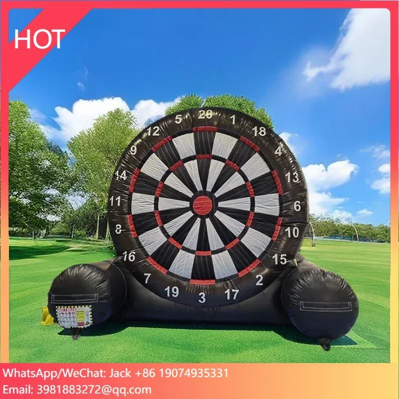 Giant PVC Inflatable Dart Board Castle Unisex Kick Soccer & Football Target Fun Outdoor Game