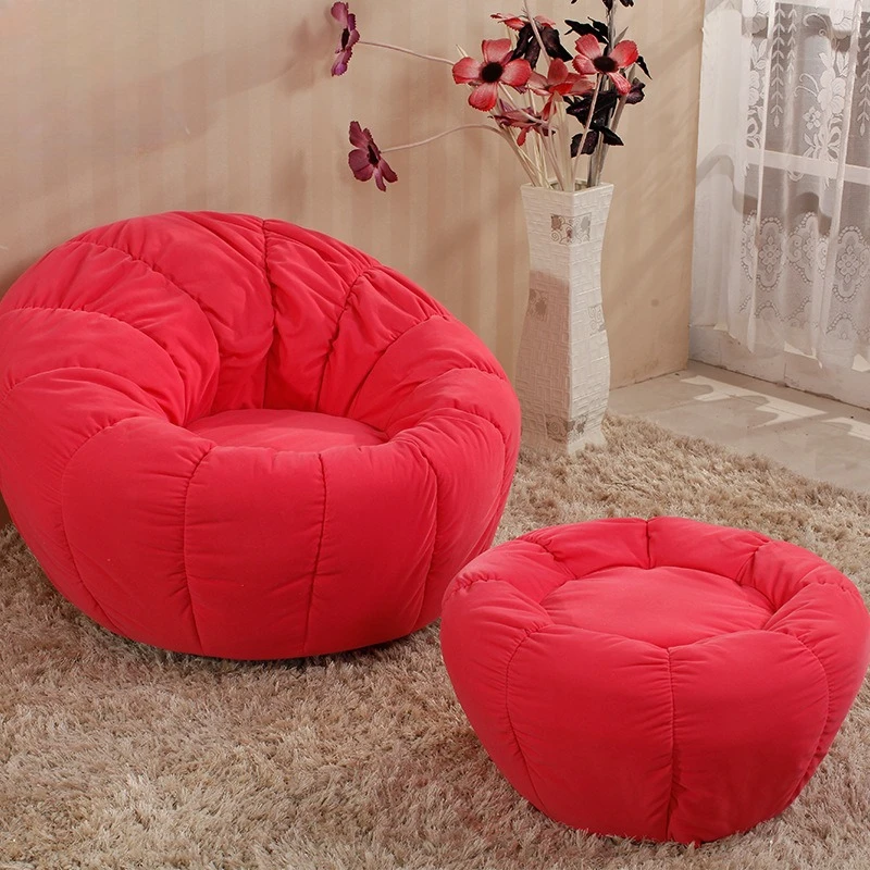 

Pumpkin Sofa Lazy Creative Sofa Fabric Single Leisure Pumpkin Sofa