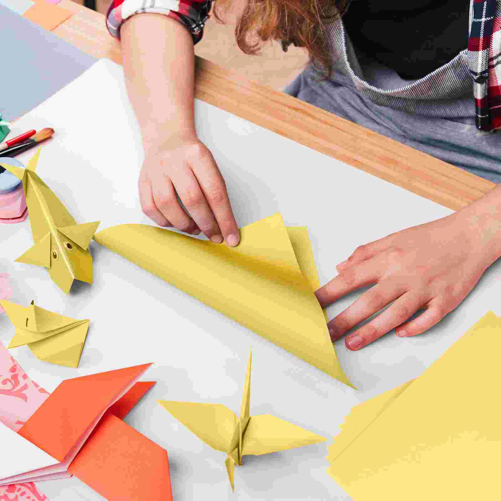 100 Sheets Printing Papers Typing A4 Construction Printer Pulp Colored