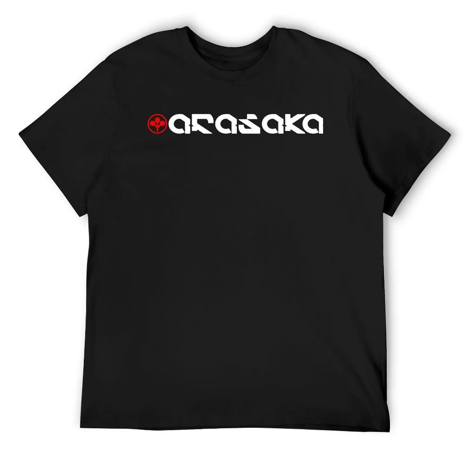 Arasaka Logo With Text, Arasaka Corporation Logo, Cyberpunk T-Shirt