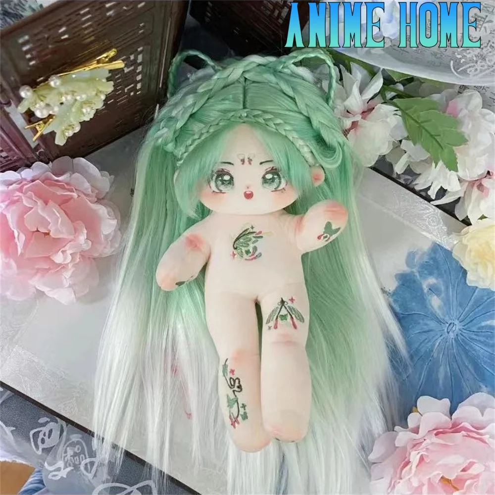 Plushie Sprookje Prinses Meisje Lolita Groen 25cm 28cm Pop Speelgoed Pluche Lichaam Cosplay Origineel Cadeau