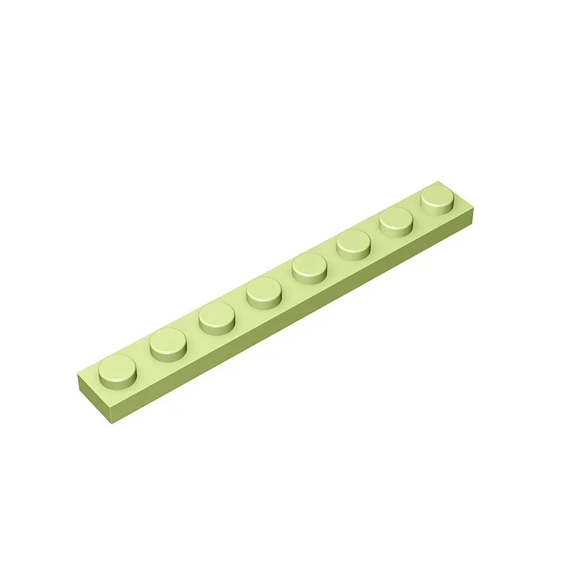 Gobricks GDS-506 Platte 1 x 8, kompatibel mit Lego 3460 Teilen, DIY-Baustein für Kinder, Partikelplatte zum Selbermachen