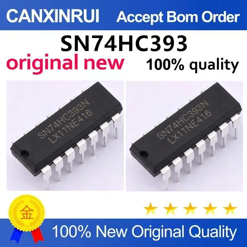 (5pcs-100pcs)Brand new original SN74HC393NSR SOP-14 silk screen HC393 counter chip