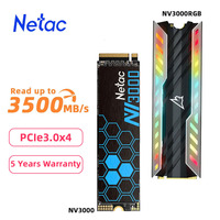 Netac SSD NVMe M2 500GB 1TB M2 SSD NVMe 250GB 2TB PCIe 3.0x4 M.2 2280 Hard Disk Solid State Drive for Laptop PC