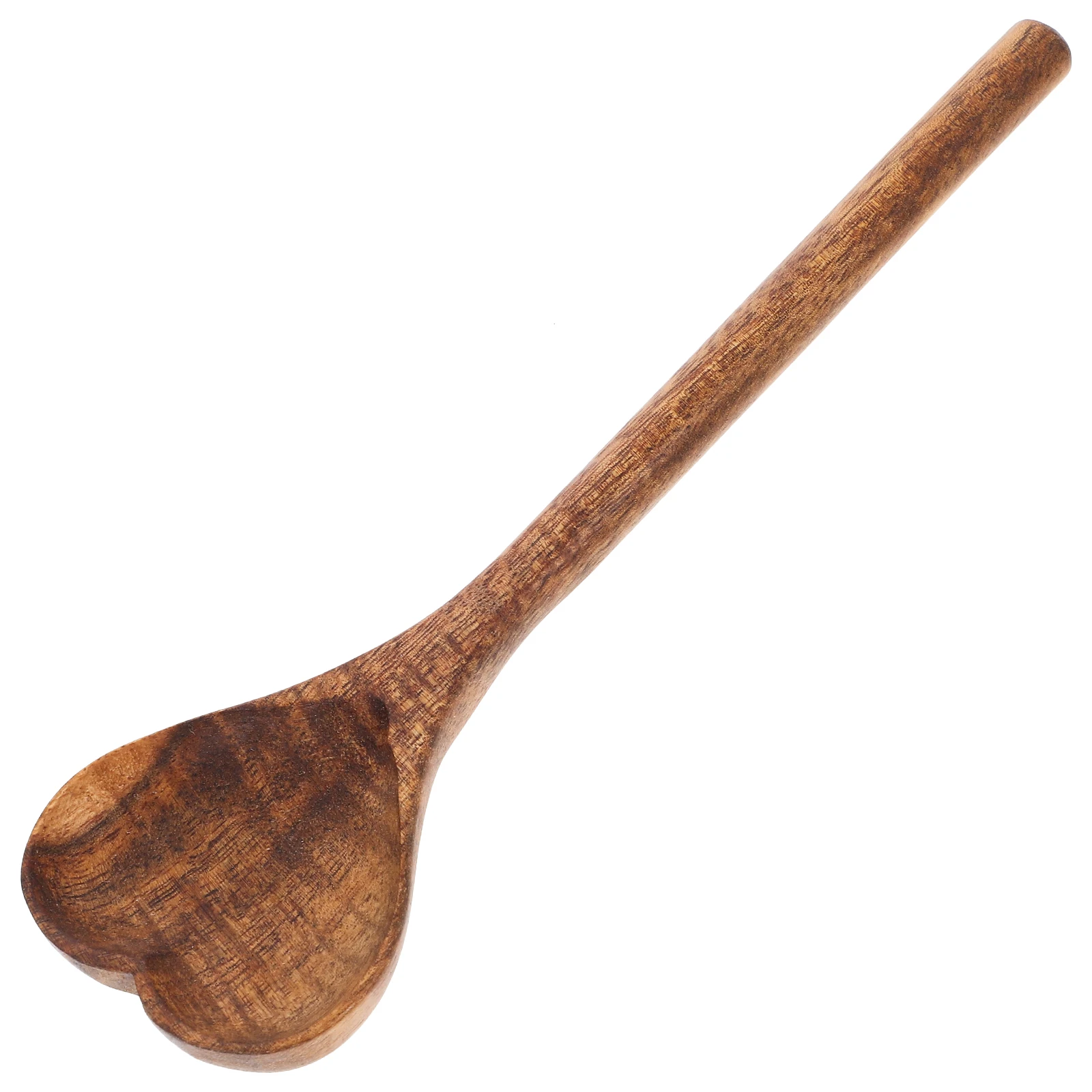 

Heart Shaped Spoon Wood Soup Spoons Kitchen Ladle Reusable Wooden Portable Food Stirring Cooking Fine Polishing No Burrs Safe