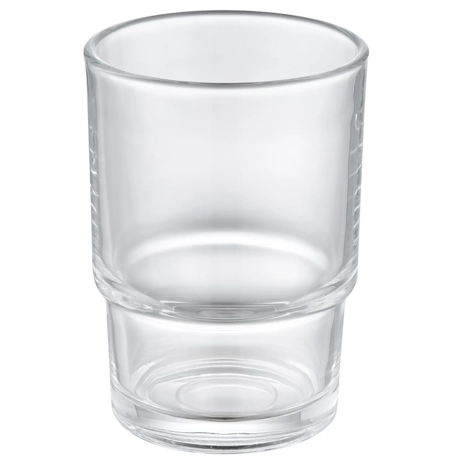 

Bathroom Glass Cup, Transparent Toothbrush & Toothpaste Holder, Mouthwash Tumbler Cup Drinking Mug Glassware