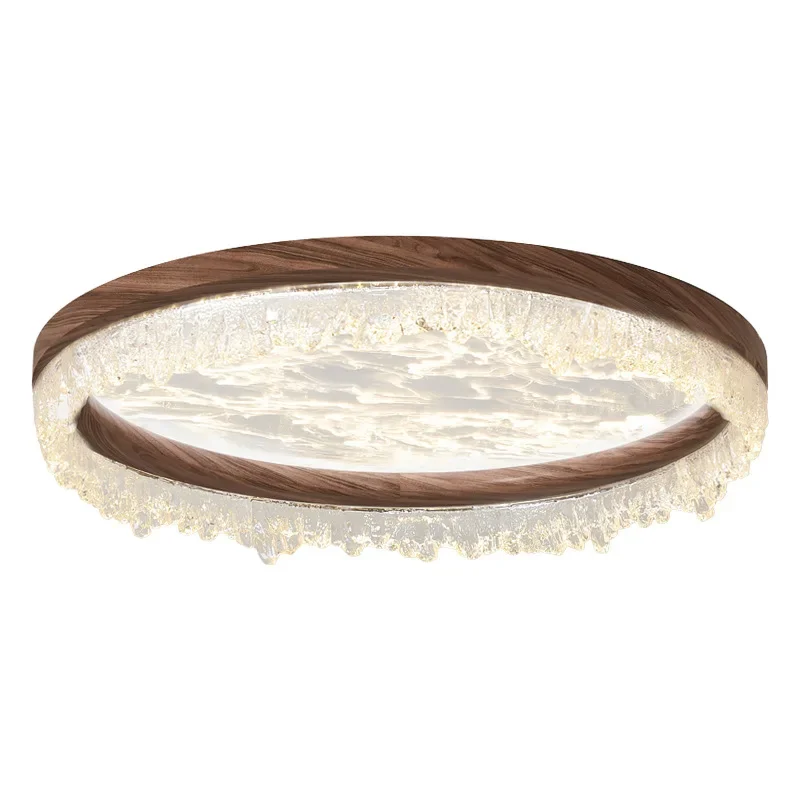 

Medieval style bedroom ceiling light cloud mist eye protection full spectrum retro advanced sense