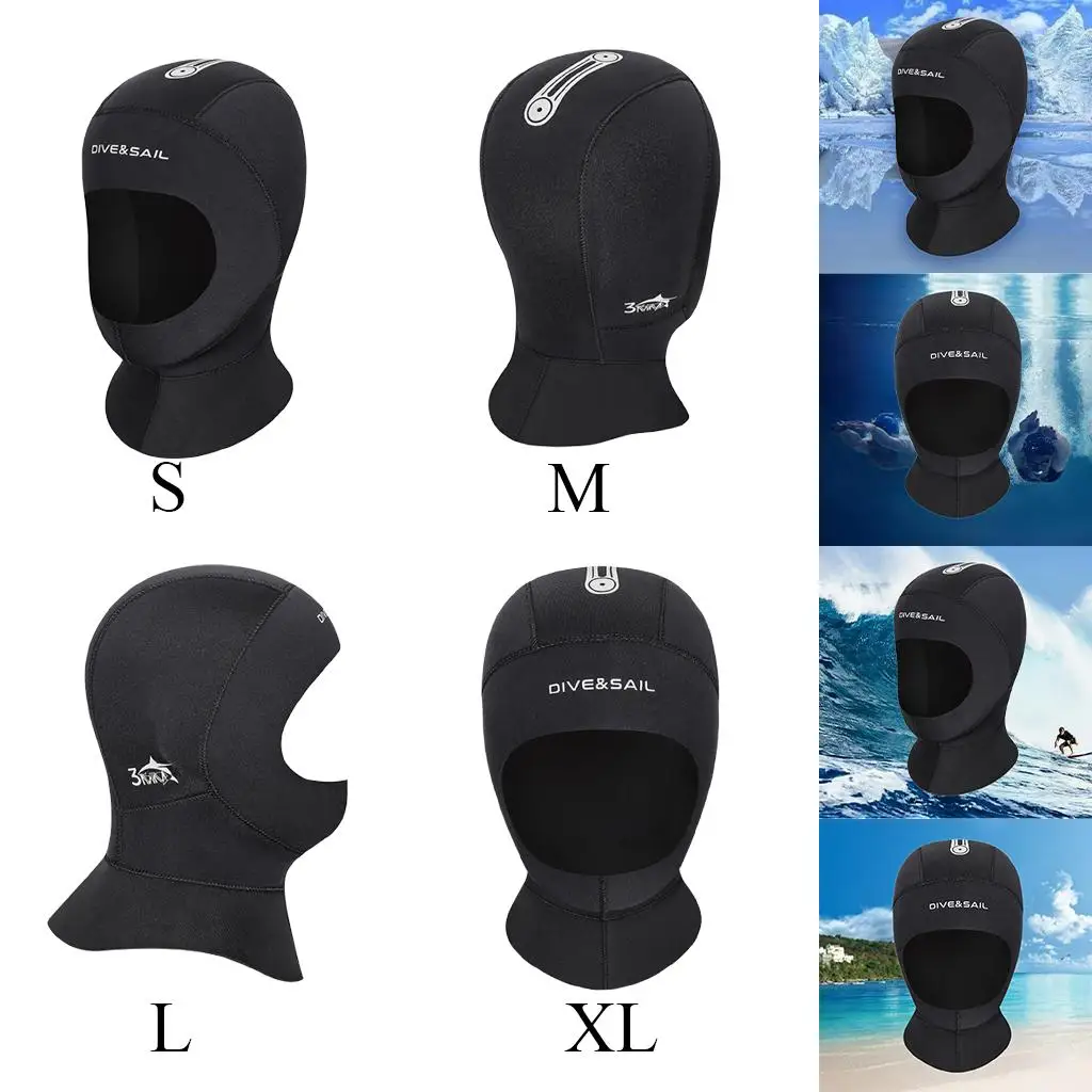 Combinaison de plongée en néoprène, chapeau commandé, 3mm, pour le surf, le kayak