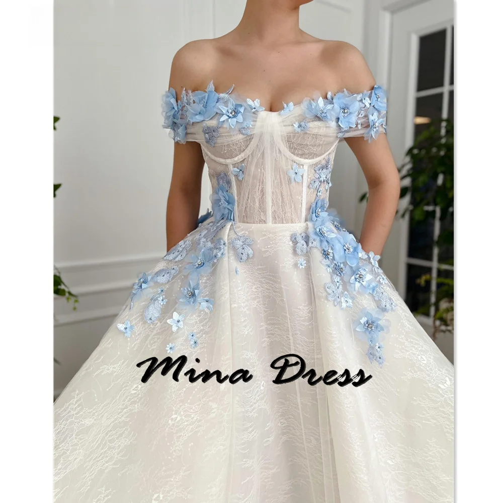 

Mina Customized Backless Evening Dresses Woman Elegant Formal Dresses for Women Evening Dress Dropped Shoulders Sequins Prom