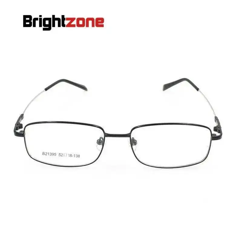 Titanium Metal Alloy flexible full rim optical eye glasses frames spectacle frame points prescription eyeglasses oculos de grau