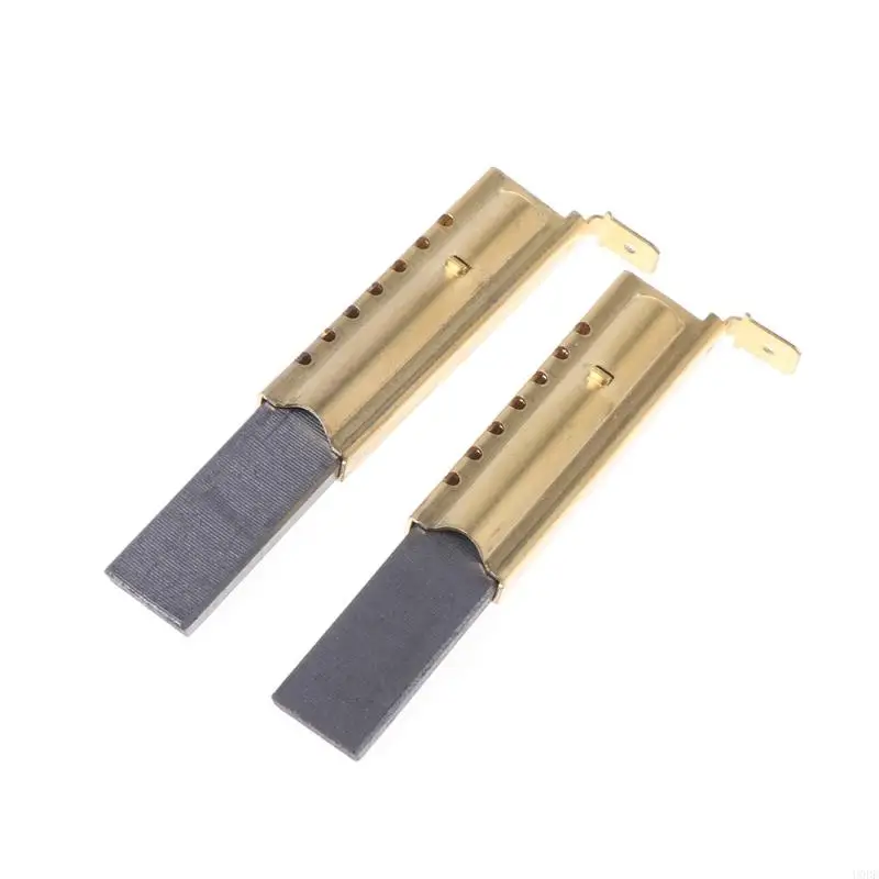 U0DE 1 par cepillos inserción carbono para Motor lavadora útiles L94MF7 para