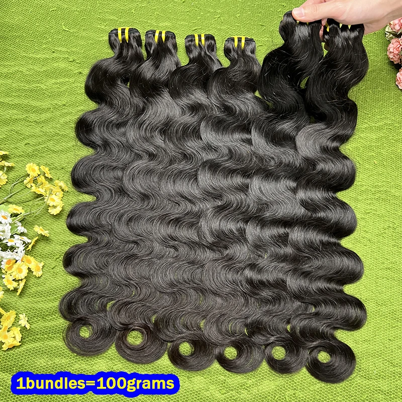 16A Body Wave Bundles 100% Raw Human Hair Vietnamese Weaving 1/3/4 Pcs Weave Hair Natural Original Virgin Human Hair Extensions