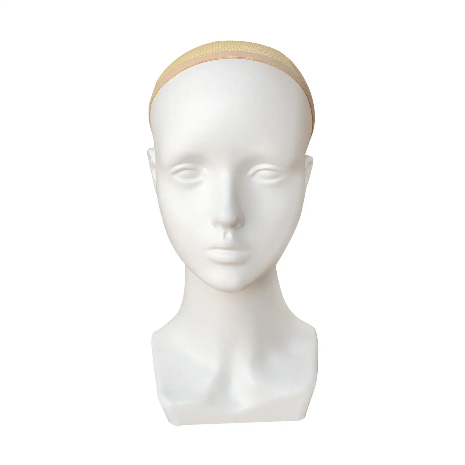 رأس دمية مكياج الوجه، رأس مانيكين لقلادة صالون الشعر #4