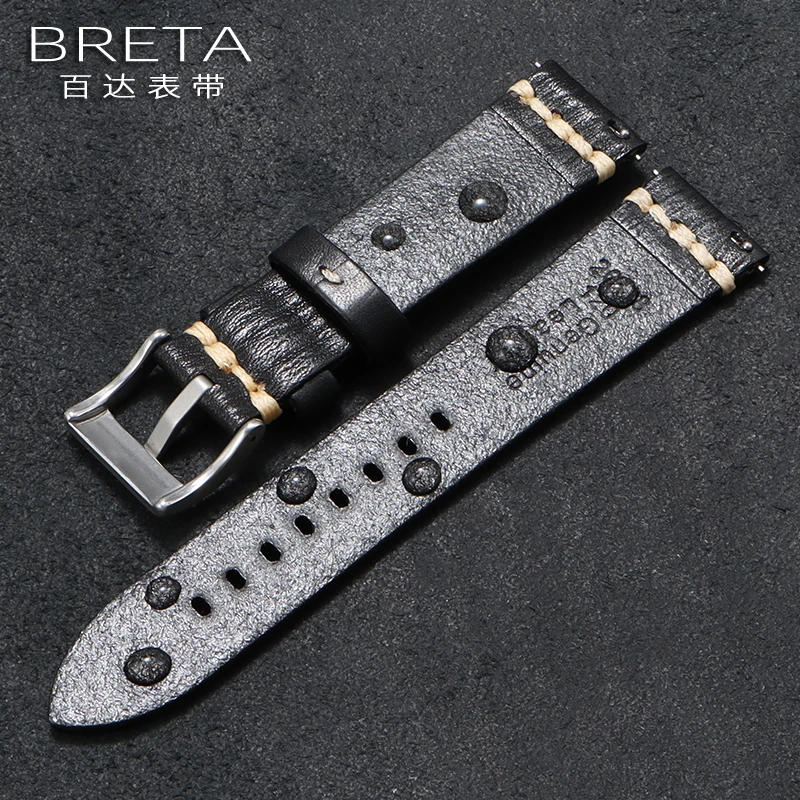 20mm Genuine leather watch str - đánh giá và giá Leather Watch Strap