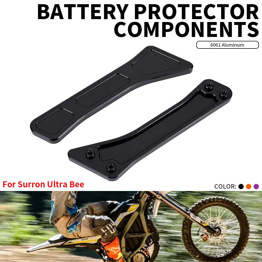 

Battery Protector Components For Surron Ultra Bee battery compartment side left and right CNC Aluminum Alloy Motorcycles Part