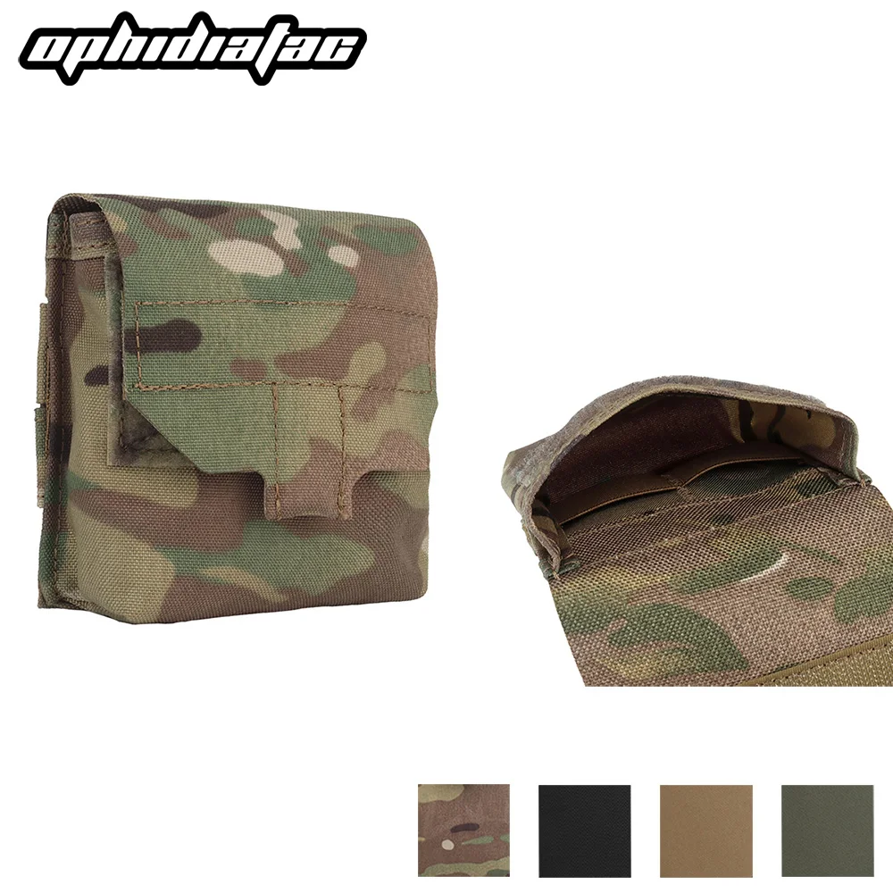 Ophidian Mini Molle Utility Pouch Essential IFAK Pouch General Purpose Micro GP Pouch Flashlight Earplug Holder Hunting Gear