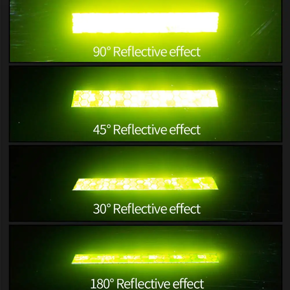 Reflective Tapes 5 Colors Night Safety Reflective Warning Stickers Adhesive Tape,Bicycle Rim Reflector Tape for Bike,Trailer